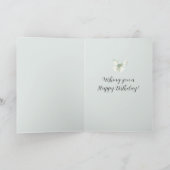 Mint Butterfly Joy Kaart (Binnen)