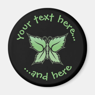 Mint Butterfly Magneet