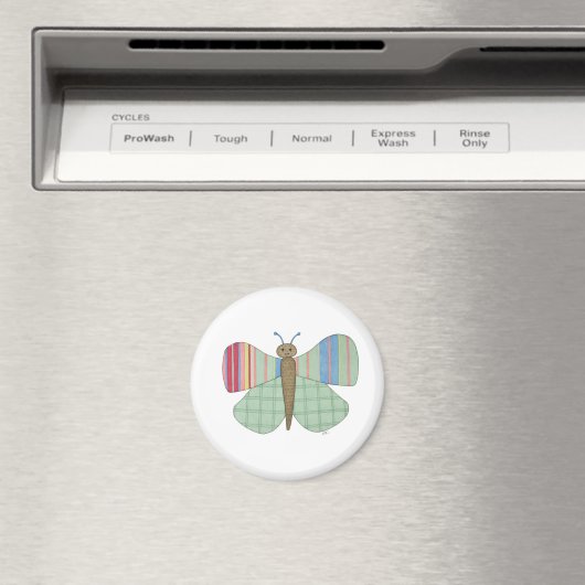 Mint Butterfly Magnet (Insitu (Vaatwasser))