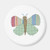 Mint Butterfly Magnet (Voorkant)