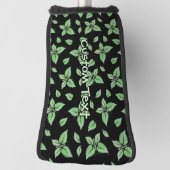 Mint Butterfly Patroon Golfheadcover (Draai 90)