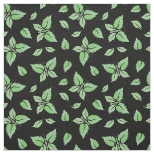 Mint Butterfly Patroon Stof