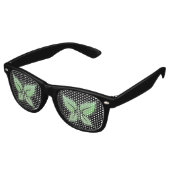 Mint Butterfly Retro Zonnebril (Gekanteld)