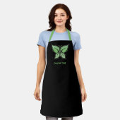 Mint Butterfly Schort (Gedragen)