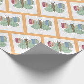 Mint-Butterfly-wrapppapier Cadeaupapier (Hoek)