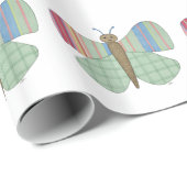 Mint-Butterfly-wrapppapier Cadeaupapier (Rol Hoek)