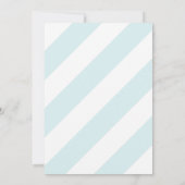 Mint Carrousel Paard Verjaardagsfeest Kaart (Achterkant)