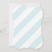 Mint Carrousel Paard Verjaardagsfeest Kaart (Achterkant)