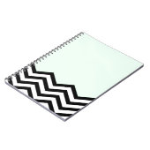 Mint Chevron Piece Notitieboek (Linkerzijde)