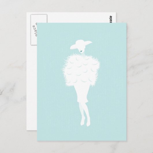 Mint Chic Briefkaart (Voorkant / Achterkant)