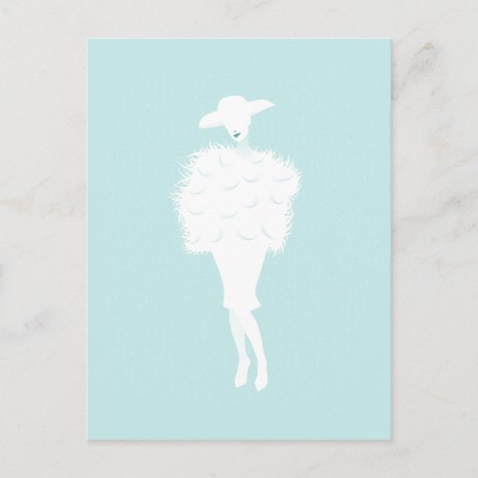 Mint Chic Briefkaart (Voorkant)