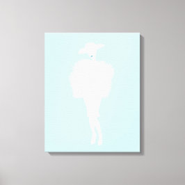 Mint Chic Canvas Afdruk