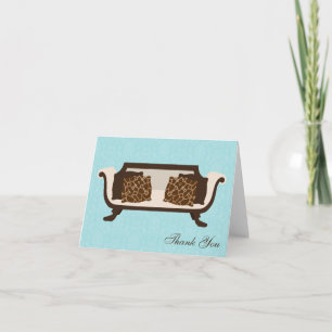 Mint Chic Decor Dank u Bedankkaart