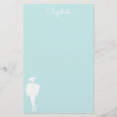 Mint Chic Mode Lady Papier (Voorkant)