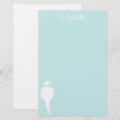Mint Chic Mode Lady Papier (Voorkant / Achterkant)