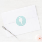 Mint Chic Mode Lady Sticker (Envelop)