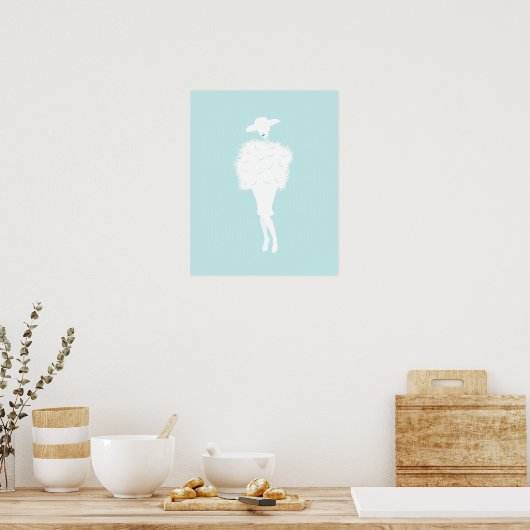 Mint Chic Poster (Keuken)