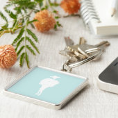 Mint Chic Sleutelhanger (Zijkant)