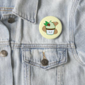 Mint Chip Cupcake Ronde Button 5,7 Cm (In situ)
