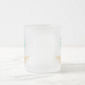 Mint Choc Chip Ice Cream Floats Gepersonaliseerd Matglas Koffiemok (Center)