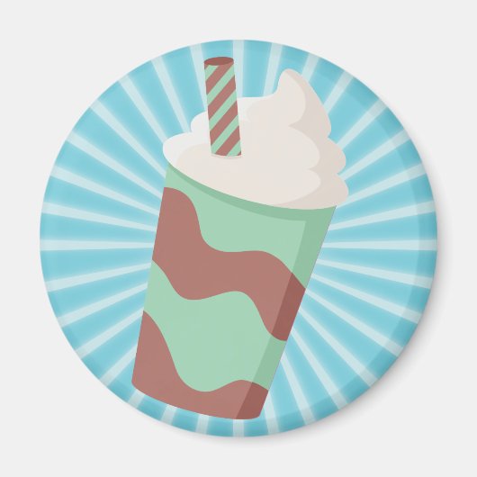 Mint Choc Milkshake Magneet (Voorkant)