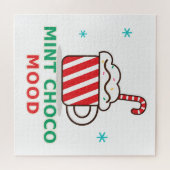 Mint Choco Mood Kerst Bluetooth Luidspreker Legpuzzel (Horizontaal)