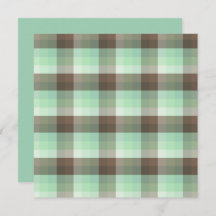 Mint Chocolade Chip Kleur Blok Plaid Strepen