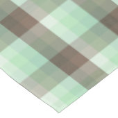 Mint Chocolade Chip Kleur Blok Plaid Strepen Tafelkleed (Gekanteld)