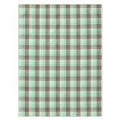Mint Chocolade Chip Kleur Blok Plaid Strepen Tafelkleed (Voorkant)