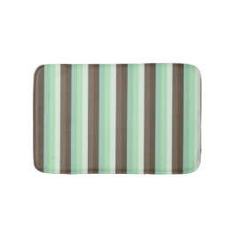 Mint Chocolade Chip Kleur Blok Strepen Badmat