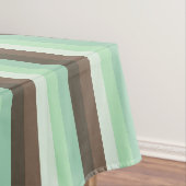 Mint Chocolade Chip Kleur Blok Strepen Tafelkleed (Voorbeeld)