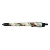 Mint Chocolade Chip Milkshake Marmer Design Zwarte Inkt Pen (Bodem)