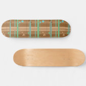 Mint Chocolade Persoonlijk Skateboard (Horizontaal)