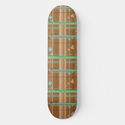 Mint Chocolade Persoonlijk Skateboard (Voorkant)
