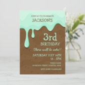 Mint Chocolate Cake Kaart (Staand voorkant)