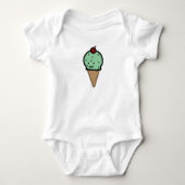 Mint Chocolate Chip Ice Cream Romper (Voorkant)