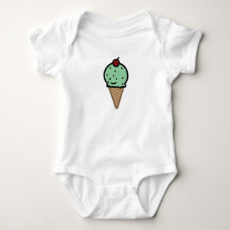 Mint Chocolate Chip Ice Cream Romper