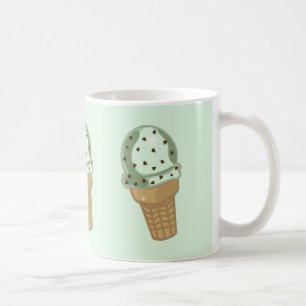 Mint Chocolate Chip Koffiemok