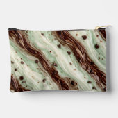 Mint Chocolate Chip Milkshake Marble Design Etui (Achterkant)
