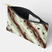 Mint Chocolate Chip Milkshake Marble Design Etui (Open)