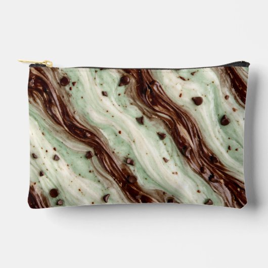 Mint Chocolate Chip Milkshake Marble Design Etui (Voorkant)
