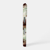 Mint Chocolate Chip Milkshake Marble Design iPhone Hoesje (Rechterkant)