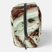 Mint Chocolate Chip Milkshake Marmer Design Toilettasje (Rechts)