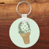 Mint Chocolate Chip Sleutelhanger (Voorkant)