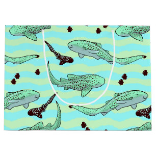Mint Chocolate Chip Zebra Sharks Groot Cadeauzakje