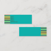 Mint Chocolate-profielkaart Mini Visitekaartje (Voorkant / Achterkant)