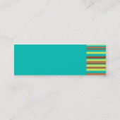 Mint Chocolate-profielkaart Mini Visitekaartje (Achterkant)