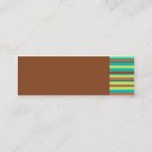 Mint Chocolate-profielkaart Mini Visitekaartje (Achterkant)