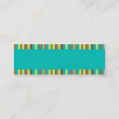 Mint Chocolate-profielkaart Mini Visitekaartje (Achterkant)