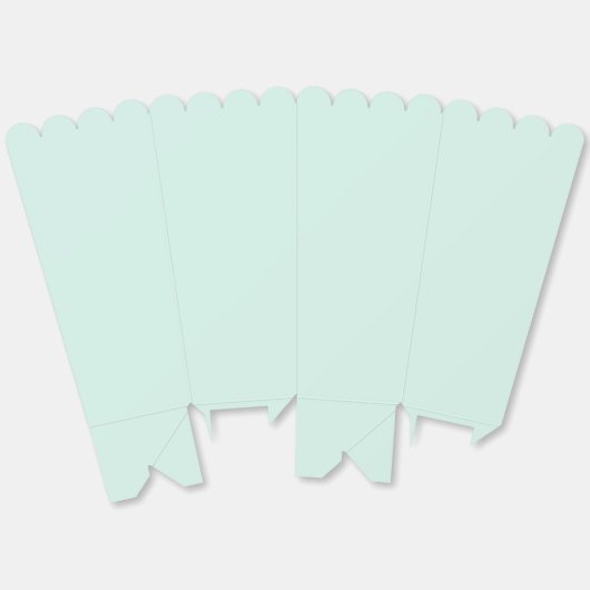 Mint Cloud Bedankdoosjes (Ongevouwen)